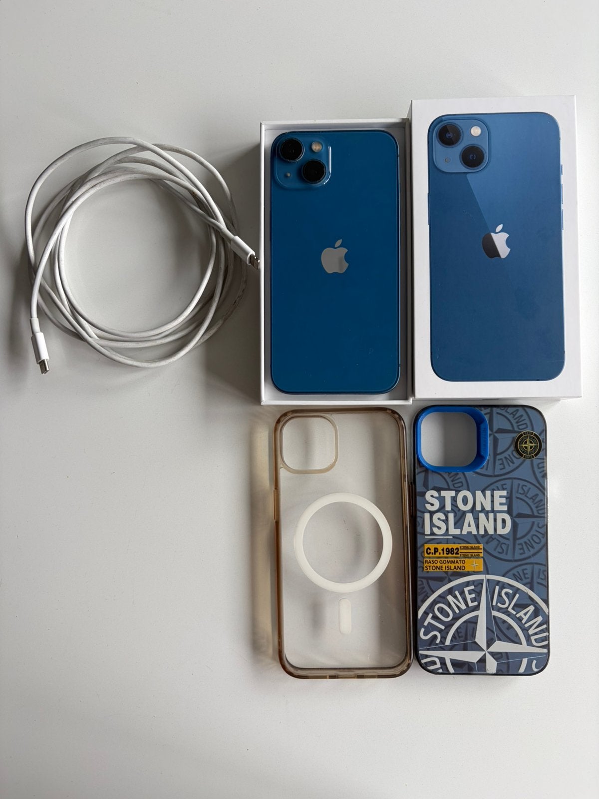 Iphone 13 bleu 128 gb, Télécoms, Enlèvement, Comme neuf, IPhone 13, Bleu