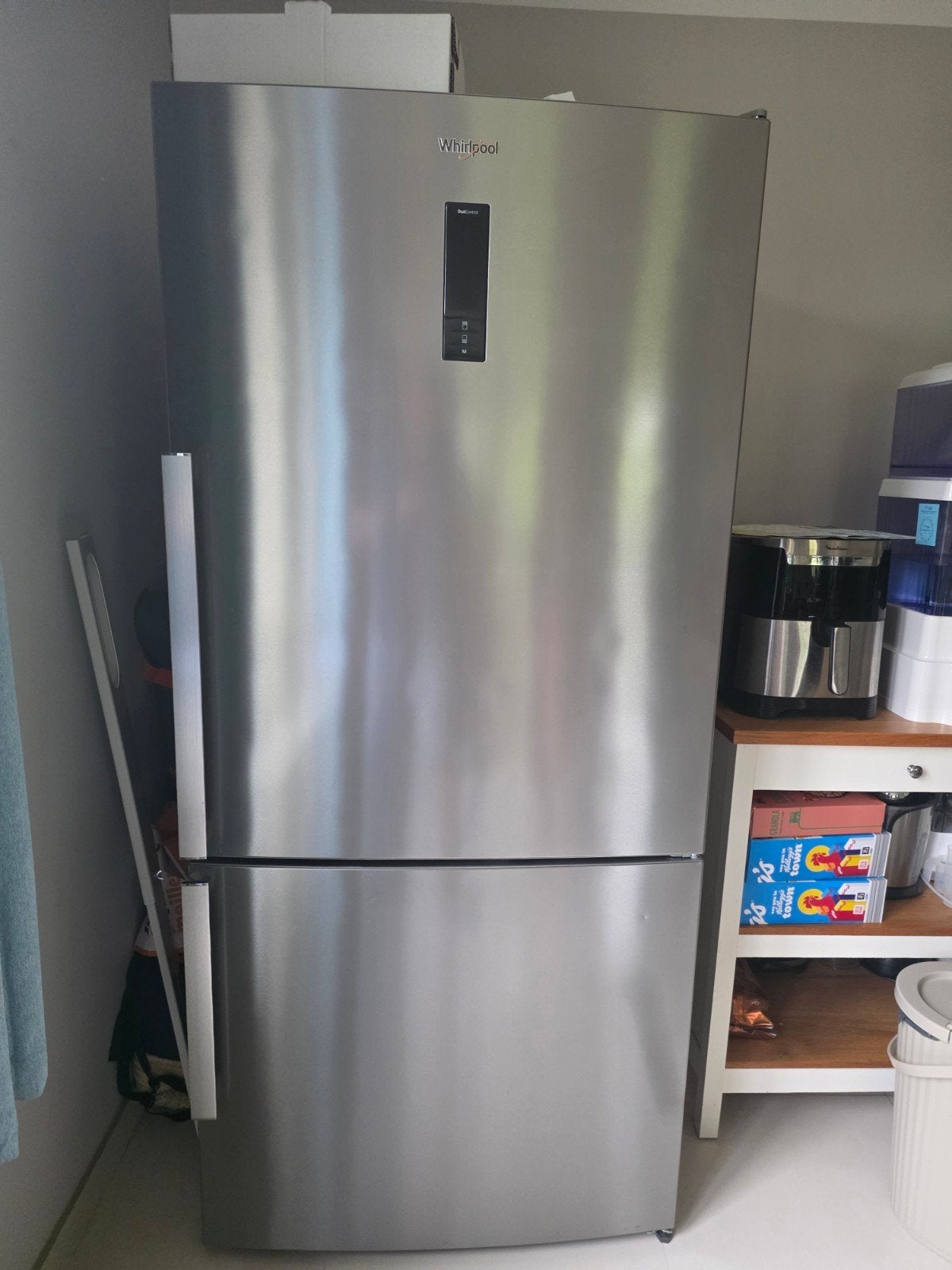 frigo et congélateur Whirlpool 85cm.450€, Electroménager, Congélateur, 160 cm ou plus, Enlèvement, Utilisé