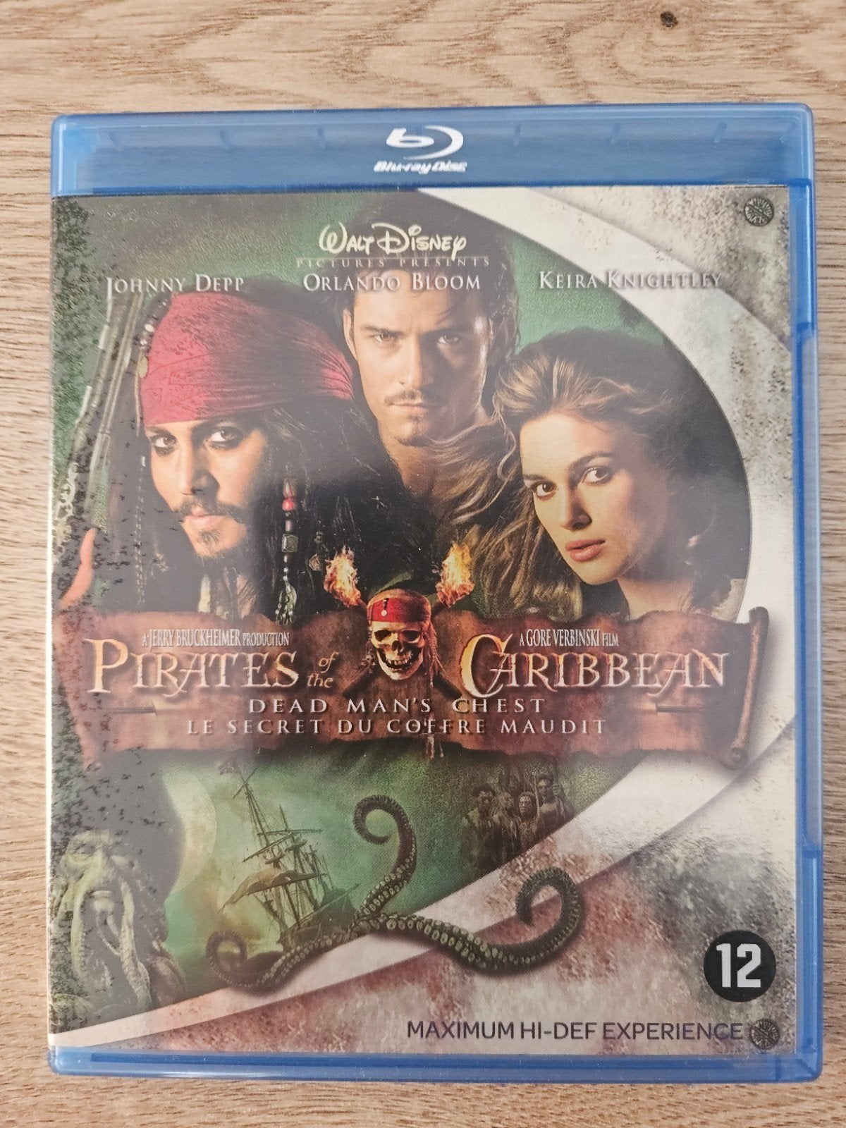 Pirates of the caribbean 2 BLURAY, Cd's en Dvd's, Ophalen of Verzenden