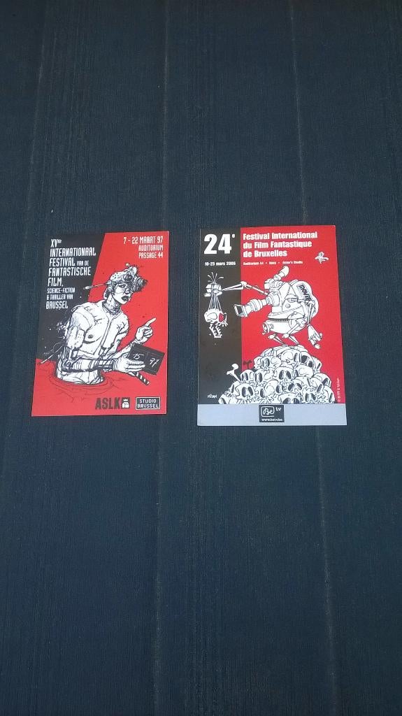 BD : calendriers BIFFF par Bilal et Midam, Livres, BD, Utilisé, Plusieurs BD, Enlèvement ou Envoi