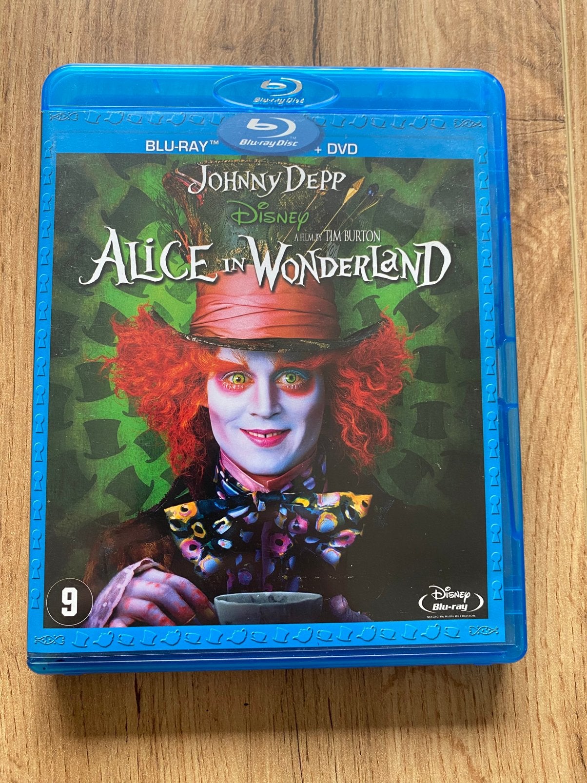 Alice in wonderland blu ray, Ophalen of Verzenden, Zo goed als nieuw