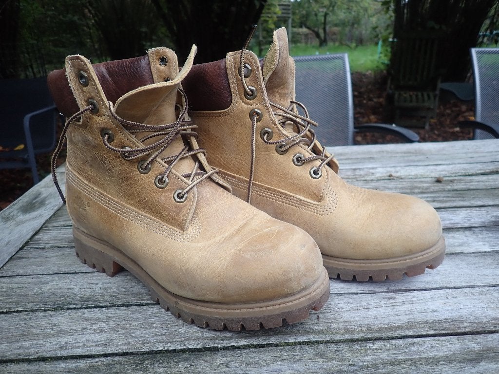 Schitterend paar Timberland boots maat 40, Bruin, Timberland, Boots, Ophalen of Verzenden