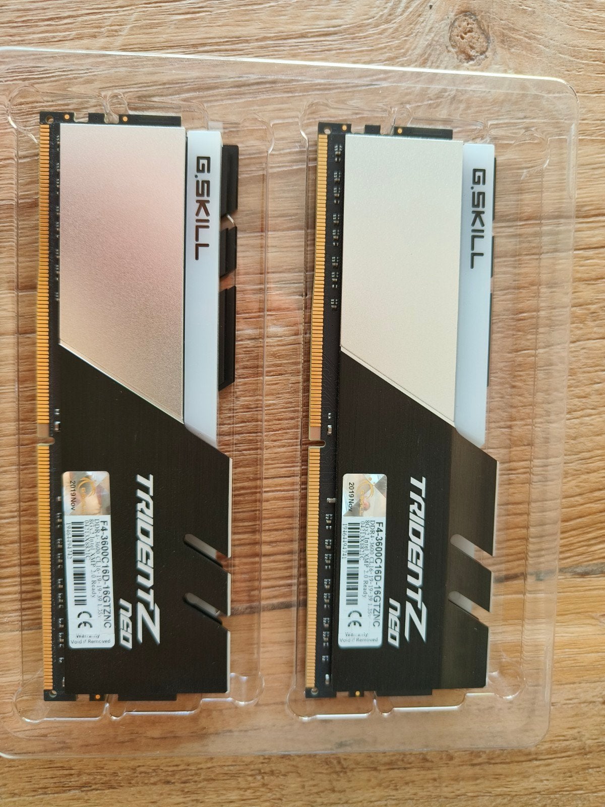 GSkill tridentz DDR4 3600 16Gb RGB, Computers en Software, RAM geheugen, Ophalen, DDR4