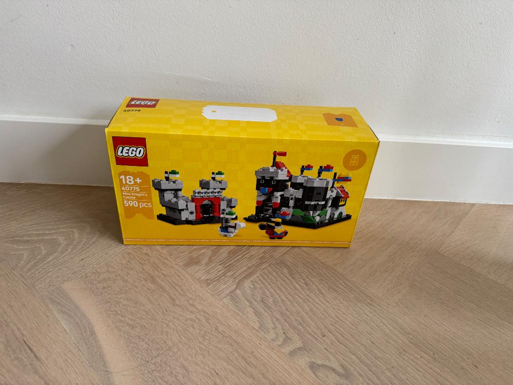 Lego - Limited edition mini knight’s castle - 40775, Neuf, Enlèvement ou Envoi, Lego, Ensemble complet