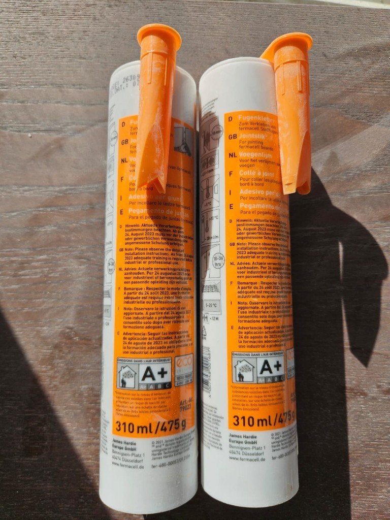2 kokers Fermacell voegenlijm – 310 ml – €15, Ophalen, Nieuw