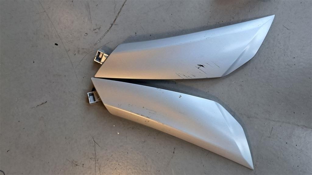 Yamaha FJR1300 rechter of linker visor in mat zilver 2015 on, Ophalen of Verzenden, Gebruikt