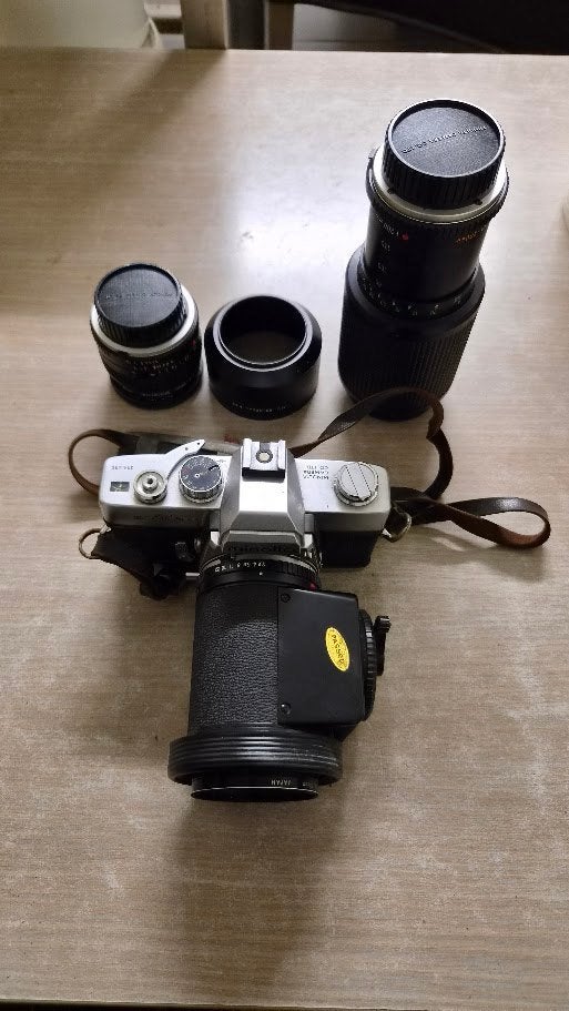 Minolta SRT303, Audio, Tv en Foto, Ophalen, Gebruikt, Spiegelreflex, Minolta