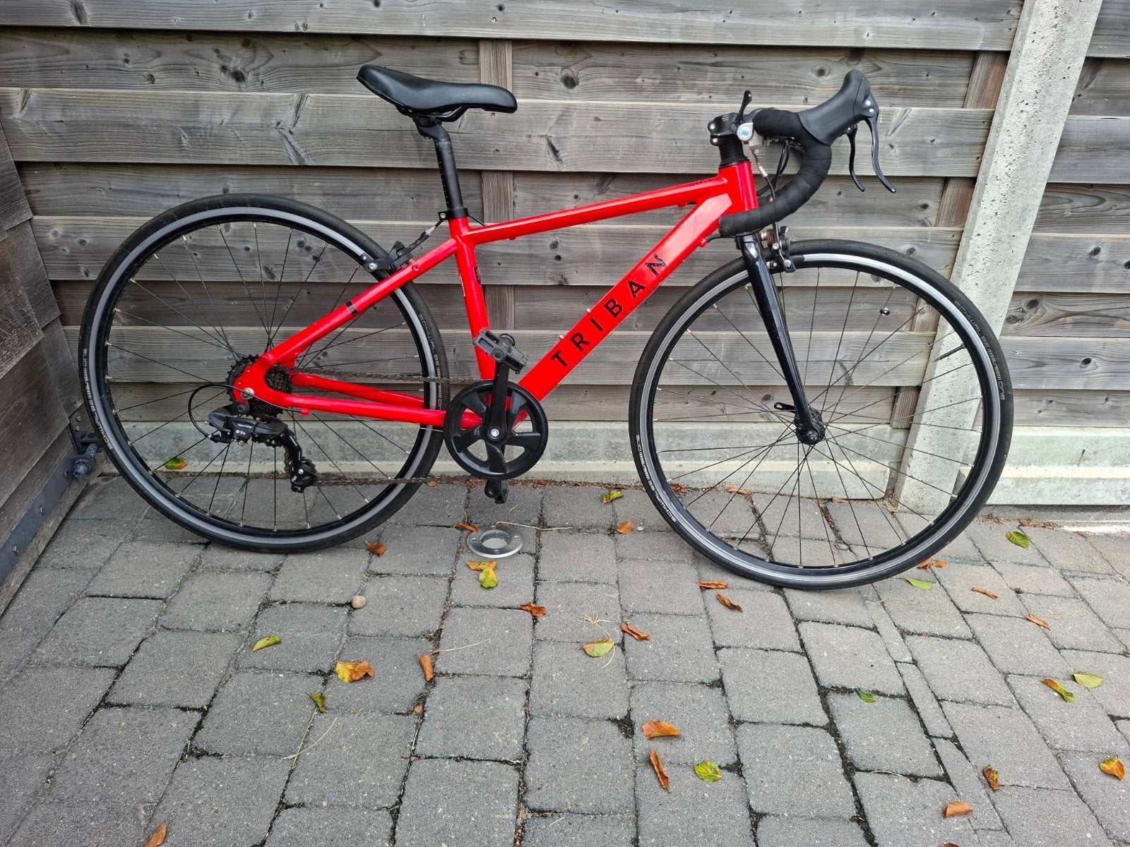 Triban koersfiets, Fietsen en Brommers, Ophalen, Gebruikt