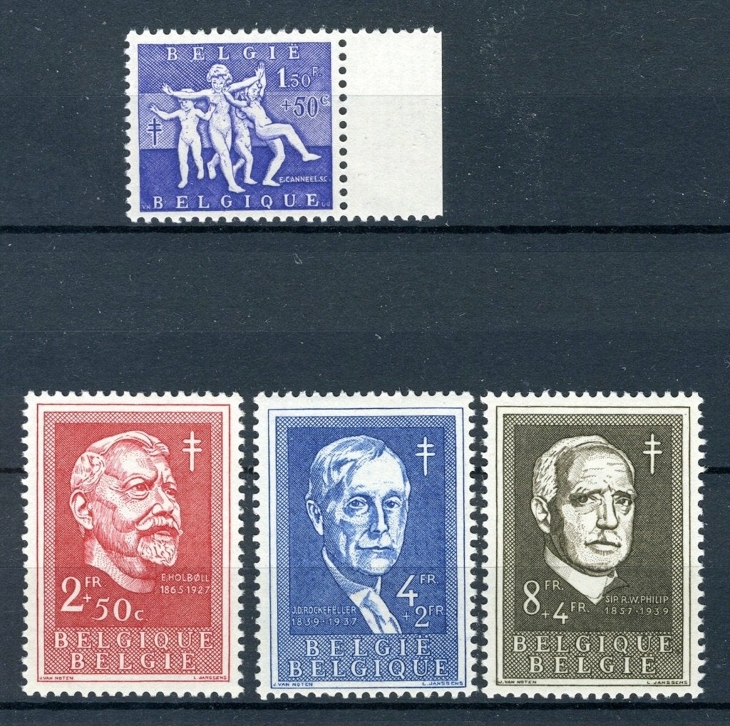 (B) 982/985 MNH 1955 - Antiteringzegels., Verzenden, Postfris, Postfris