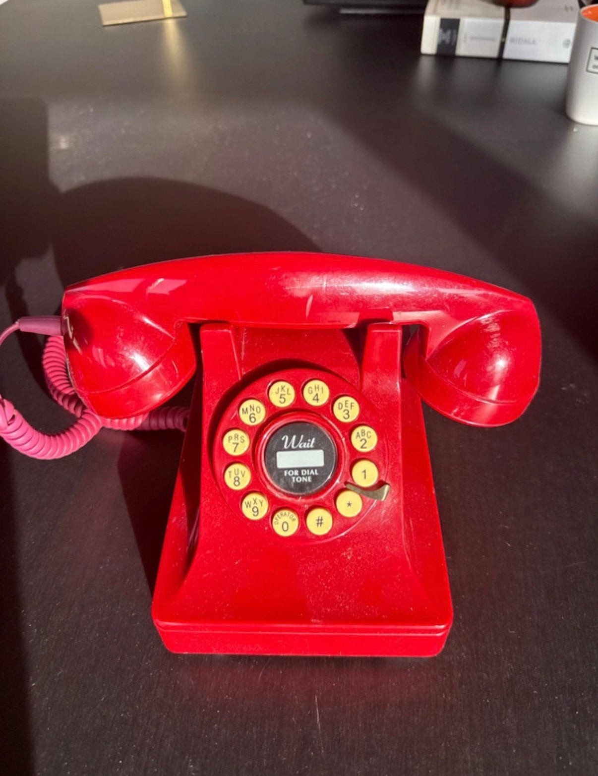 Téléphone fixe rouge rétro Crosley (modèle 302/CR62), Télécoms, Téléphones fixes | Filaires, Enlèvement, Comme neuf