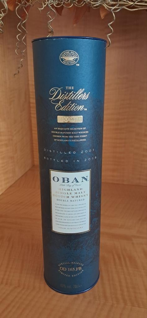 Édition Oban Distillers, Enlèvement