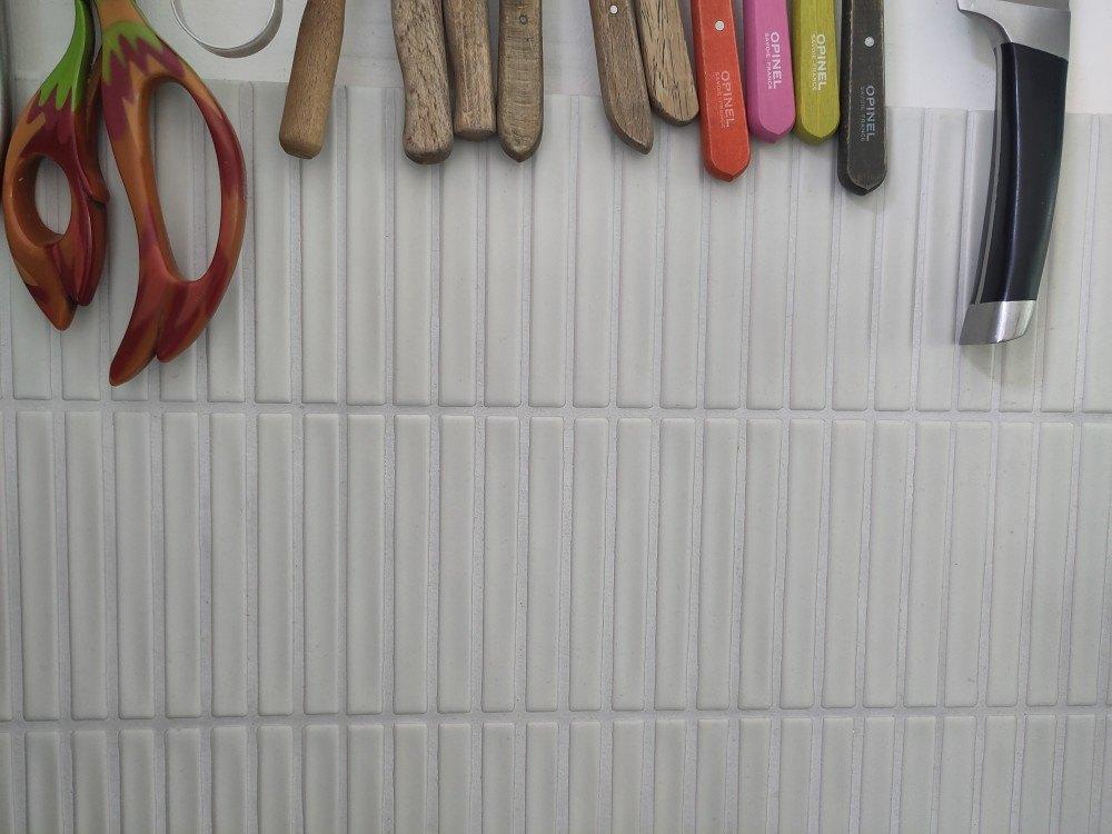Carrelage WOW Sweet Bars blanc mat (52 ps), Bricolage & Construction, Dalles & Carrelages, Neuf, Carrelage mural, Céramique, 20 à 40 cm