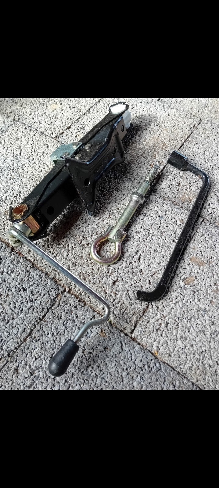 Auto krik, Ophalen