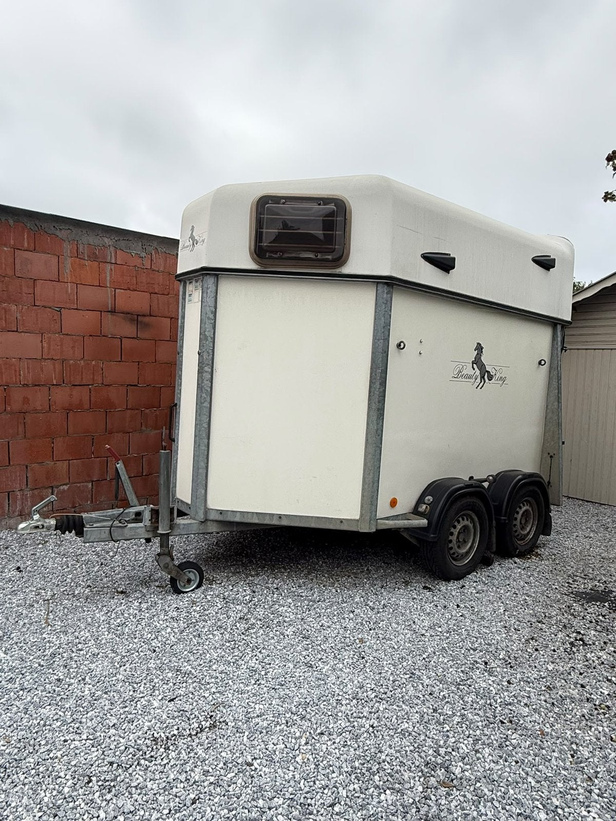 BEAUTY KING, Ophalen, Zo goed als nieuw, Polyester, 2-paards trailer