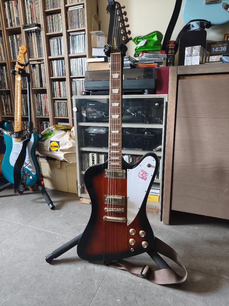 Epiphone Firebird, Musique & Instruments, Instruments à corde | Guitares | Électriques, Enlèvement, Comme neuf, Solid body, Epiphone