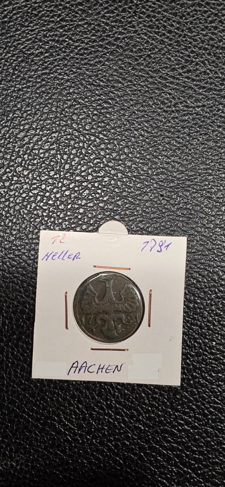 Germaanse staten 12 heller 1791   Aachen, Ophalen of Verzenden