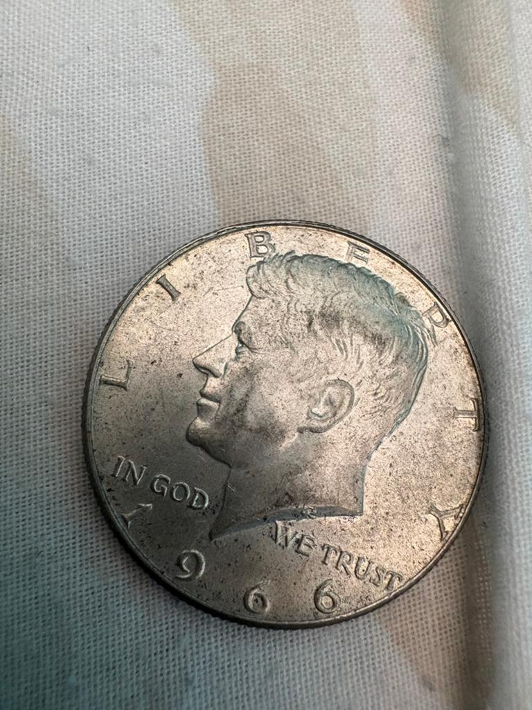 1966 usa half dollar. AG, Enlèvement ou Envoi, Argent