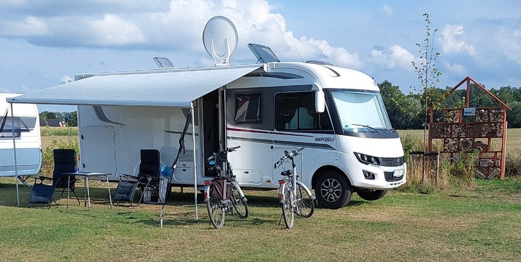 Rapido 8066 DF, Caravans en Kamperen, Chemisch toilet, Ringverwarming, Fiat, Luifel