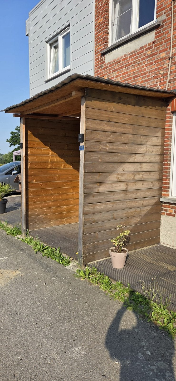 Behandeld hout voor de tuin., Ophalen, Gebruikt, Planken, Hardhout