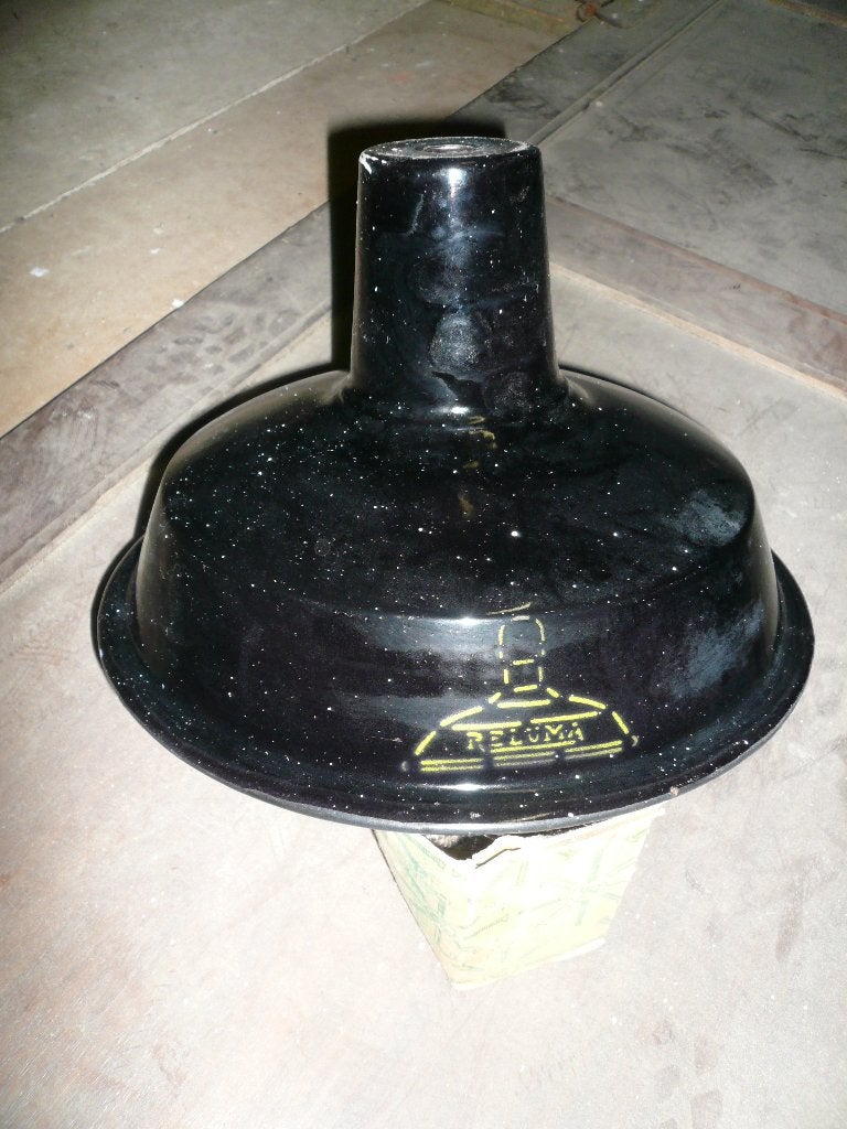 Vintage hanglamp Reluma, Ophalen, Gebruikt, Metaal, Vintage