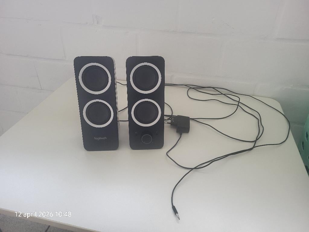 Logitech Z200 pc‑speakers – perfecte staat, Informatique & Logiciels, Enceintes Pc, Comme neuf, Enlèvement ou Envoi