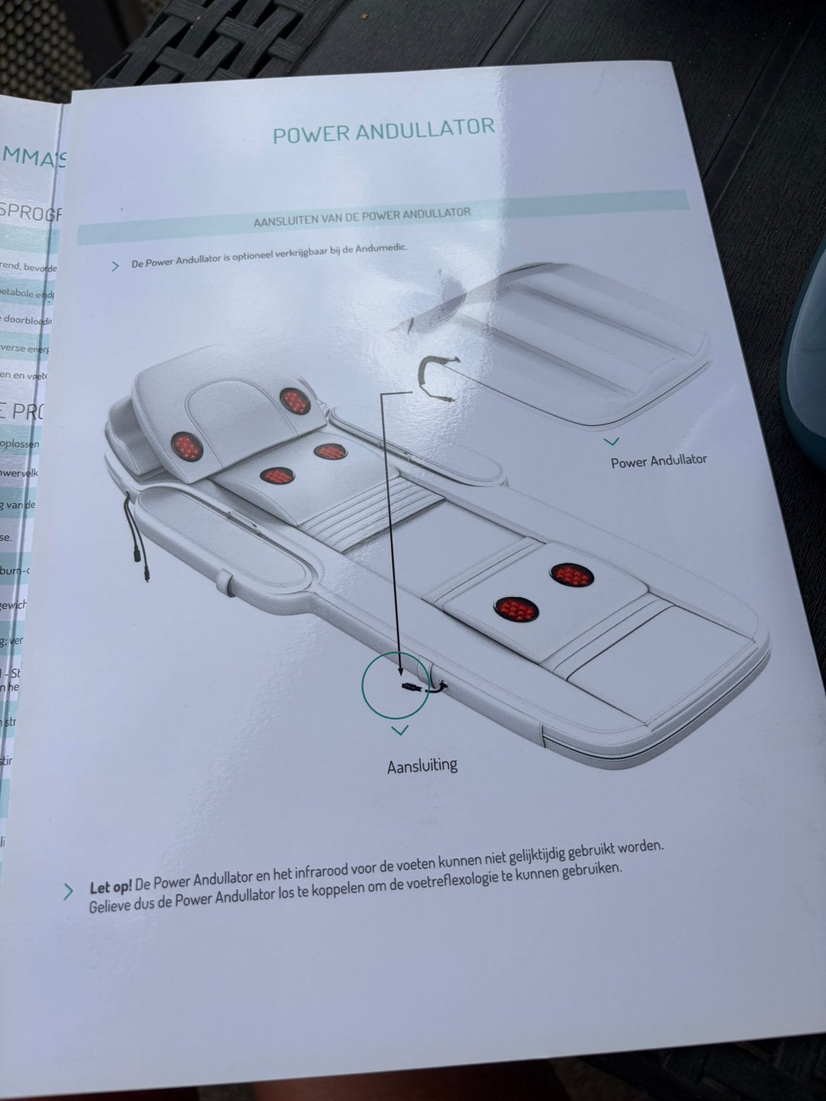 Power andullator, Sport en Fitness, Ophalen, Zo goed als nieuw
