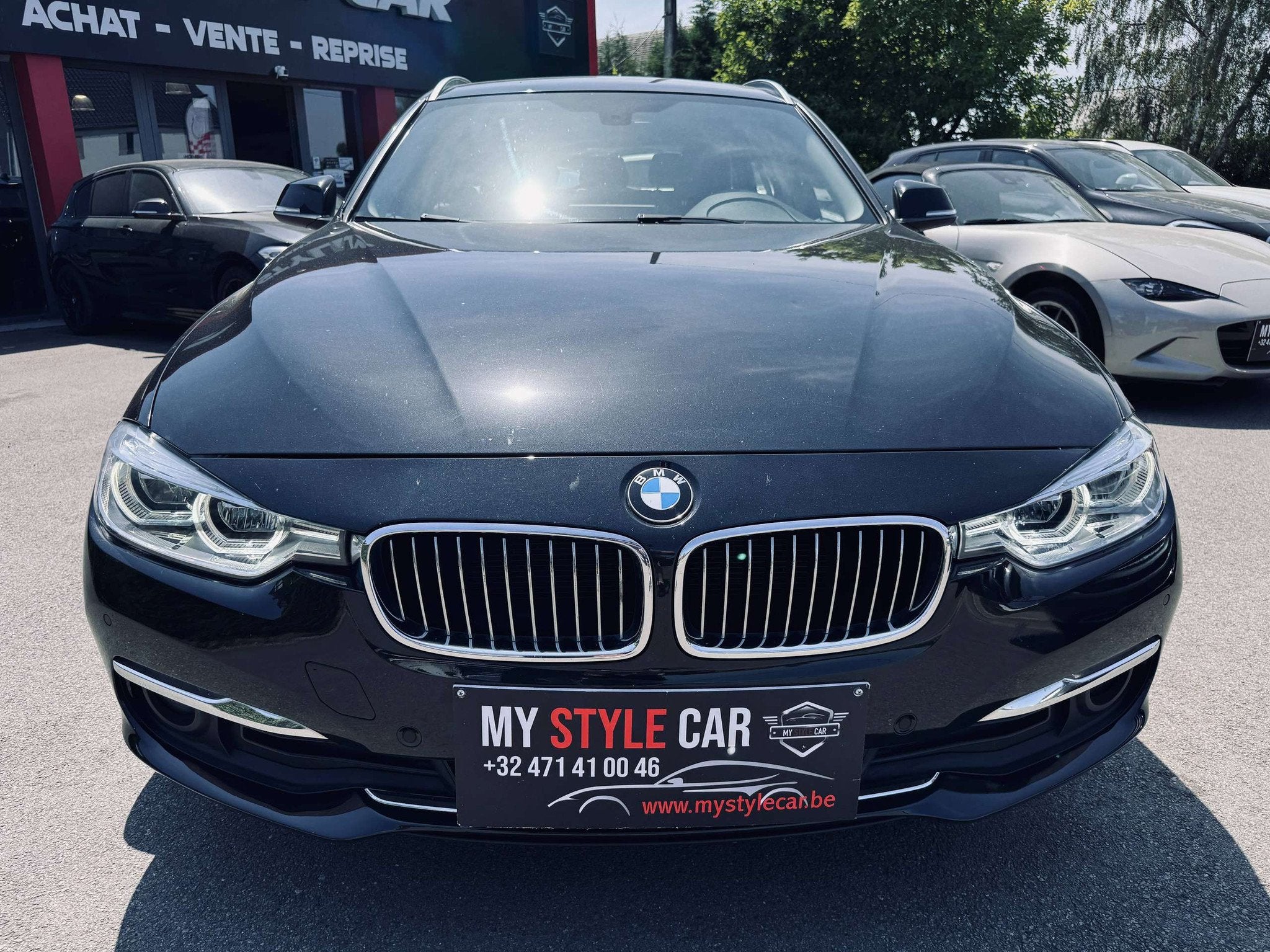 BMW 3 Serie 318 Touring 318 d automatique, Luxury, Garantie, Auto's, Automaat, Achterwielaandrijving, 4 cilinders, Zwart
