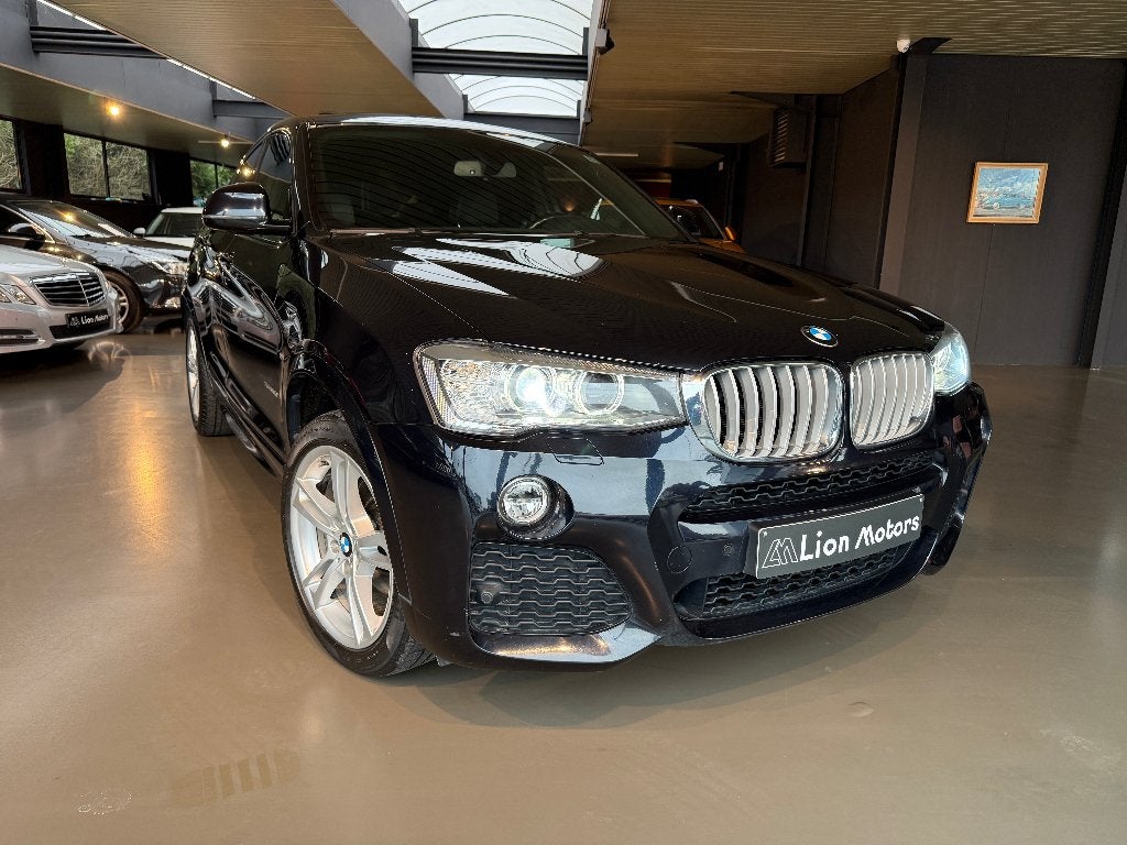 BMW X4 3.0d XDRIVE* M-SPORT*LEDER*NAVI*CAM*TREKHAAK**PANO*, Auto's, BMW, Automaat, 2993 cc, Blauw, Leder