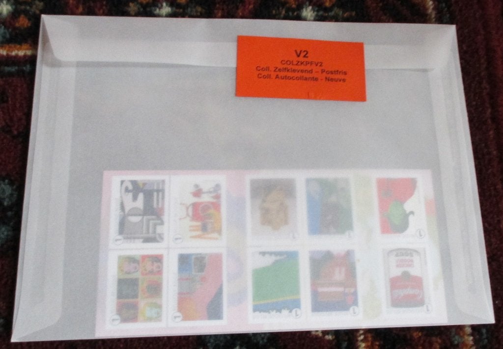 collectie V2 COLZKPF V2 13/04/2026 pop art, Ophalen of Verzenden, Zonder stempel, Postfris, Postfris