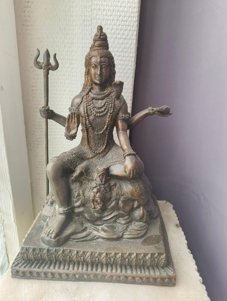 Bronzen beeld Shiva, Ophalen, Brons