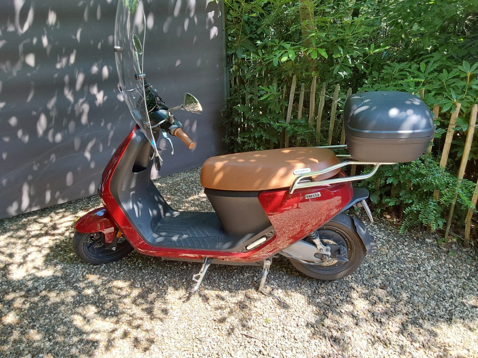 Elektrische scooter segway E125S, Enlèvement