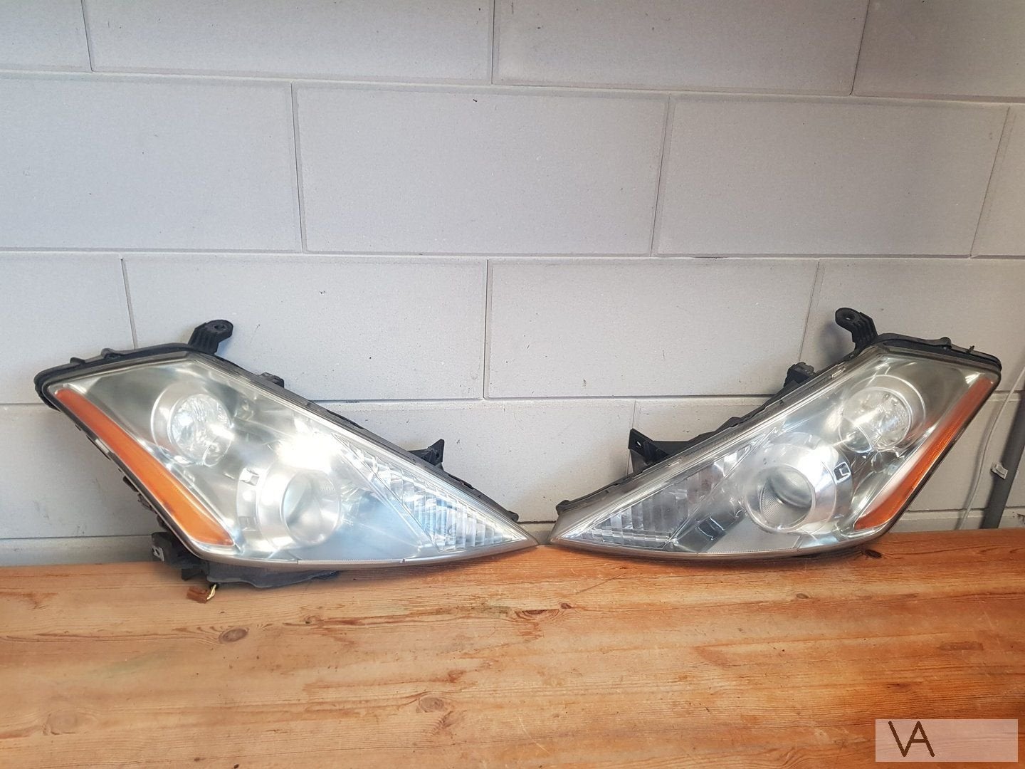 Nissan Murano 2003 -2007 xenon koplamp rechts €100 passagier, -, Utilisé, -, Nissan
