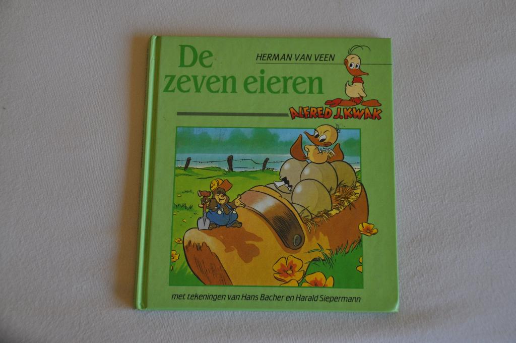 Kinderboek Alfred J. Kwak De 7 eieren, Ophalen, Gelezen, Herman Van Veen, Fictie algemeen