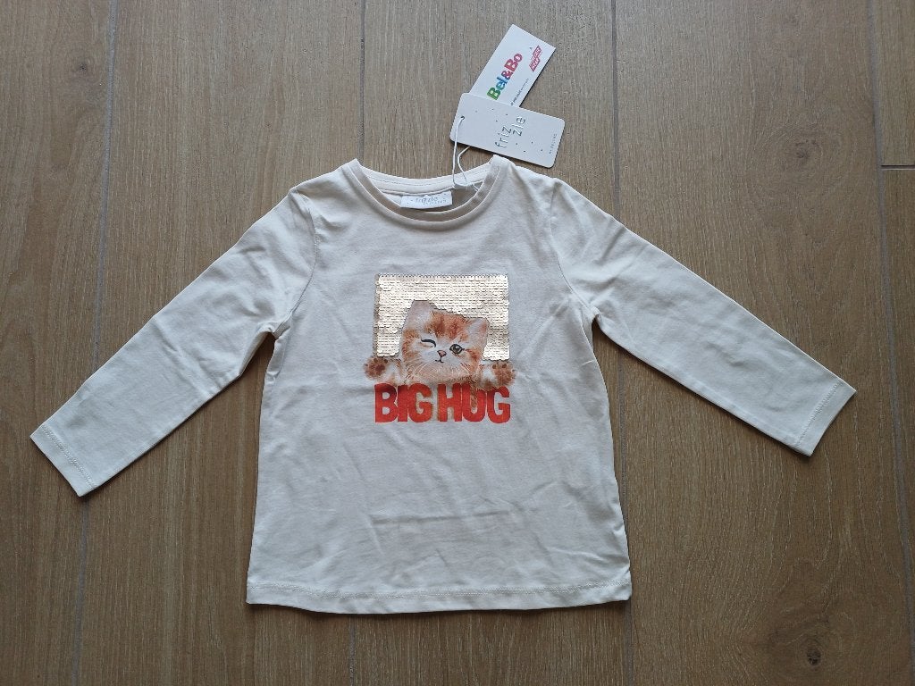 NIEUW longsleeve maat 92 Frizzle by Bel&Bo, Neuf, Enlèvement ou Envoi, Chemise ou À manches longues, Bel & Bo