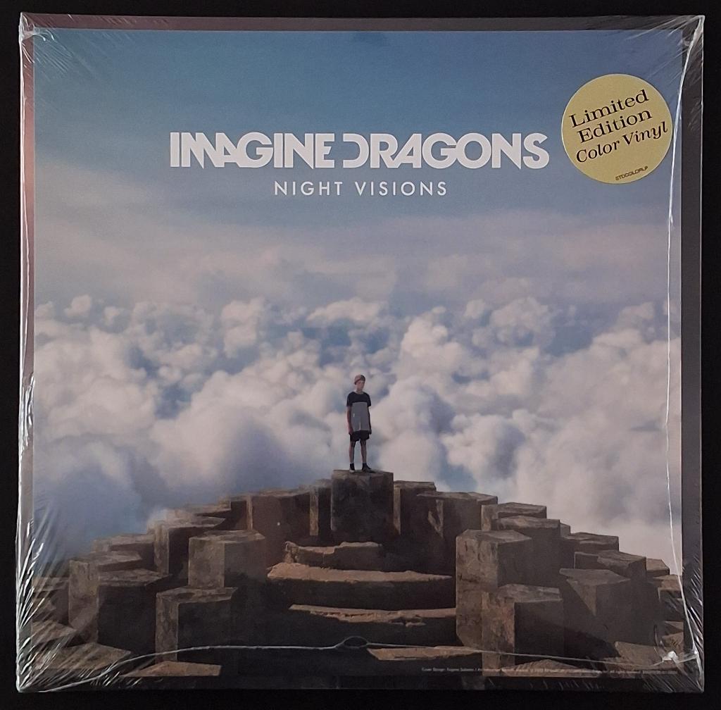 2LP Imagine Dragons - Night Visions (Canary Yellow Vinyl), Cd's en Dvd's, Vinyl | Rock, Nieuw in verpakking, Limited edition, Alternative
