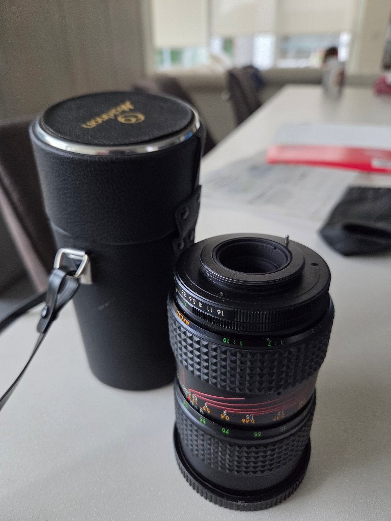 zoomlens 35-105 mm, Audio, Tv en Foto, Foto | Lenzen en Objectieven, Ophalen, Macrofunctie, Overige typen, Overige merken