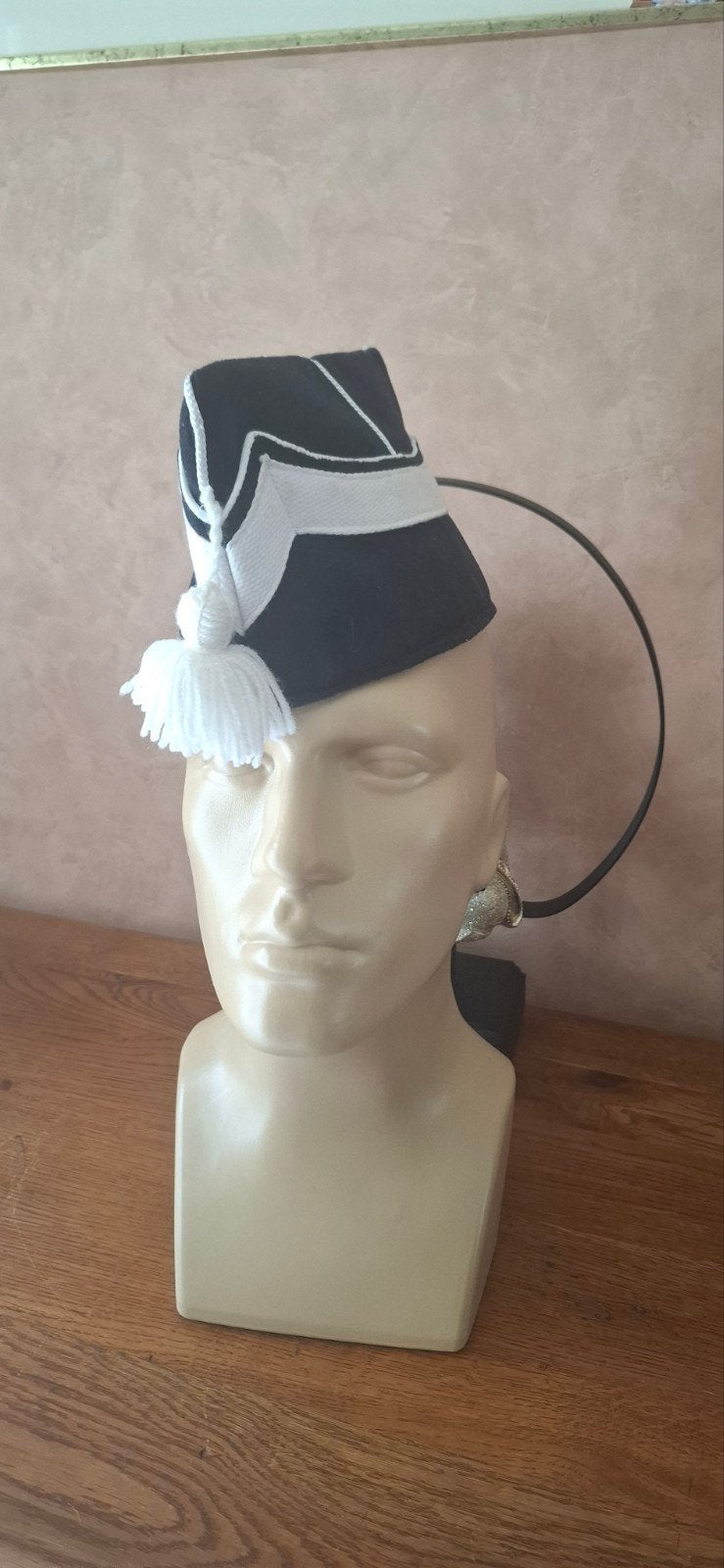Belgique_Bonnet de Police COPIE Gendarmerie/ Rijkswacht, Ophalen of Verzenden, Rijkswacht, Helm of Baret