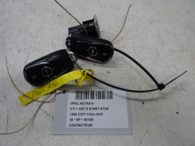 NEIMAN / COMMUTATEUR D ALLUMAGE Opel Astra K, Utilisé, Opel
