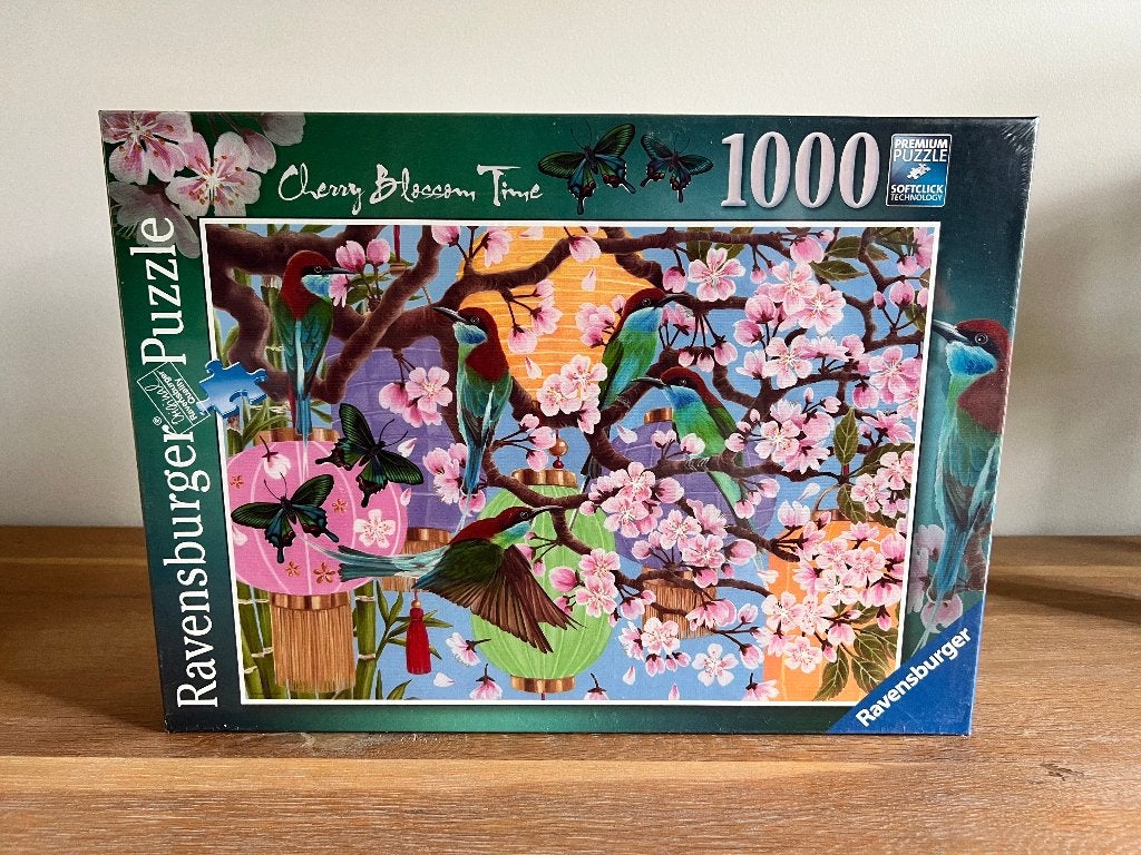 Puzzel Ravensburger - Kersenboom in bloei, Enlèvement ou Envoi, 500 à 1500 pièces, Neuf, Puzzle