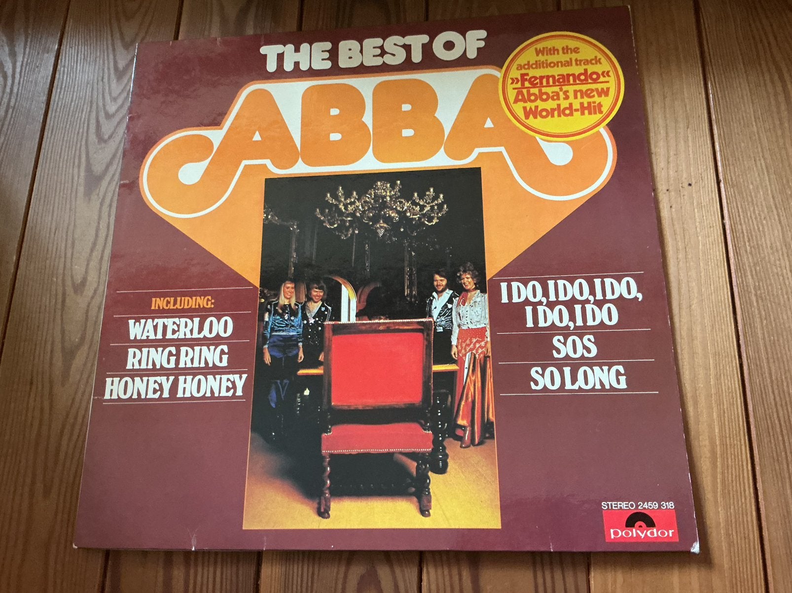 LP ABBA - le meilleur de, Enlèvement ou Envoi, Utilisé, LP