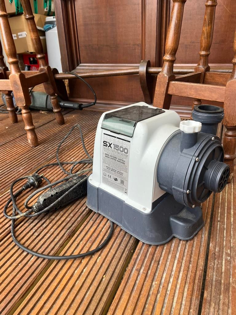 Zandfilterpomp intex, Tuin en Terras, Zwembad-toebehoren, Ophalen, Zo goed als nieuw, Zwembadpomp