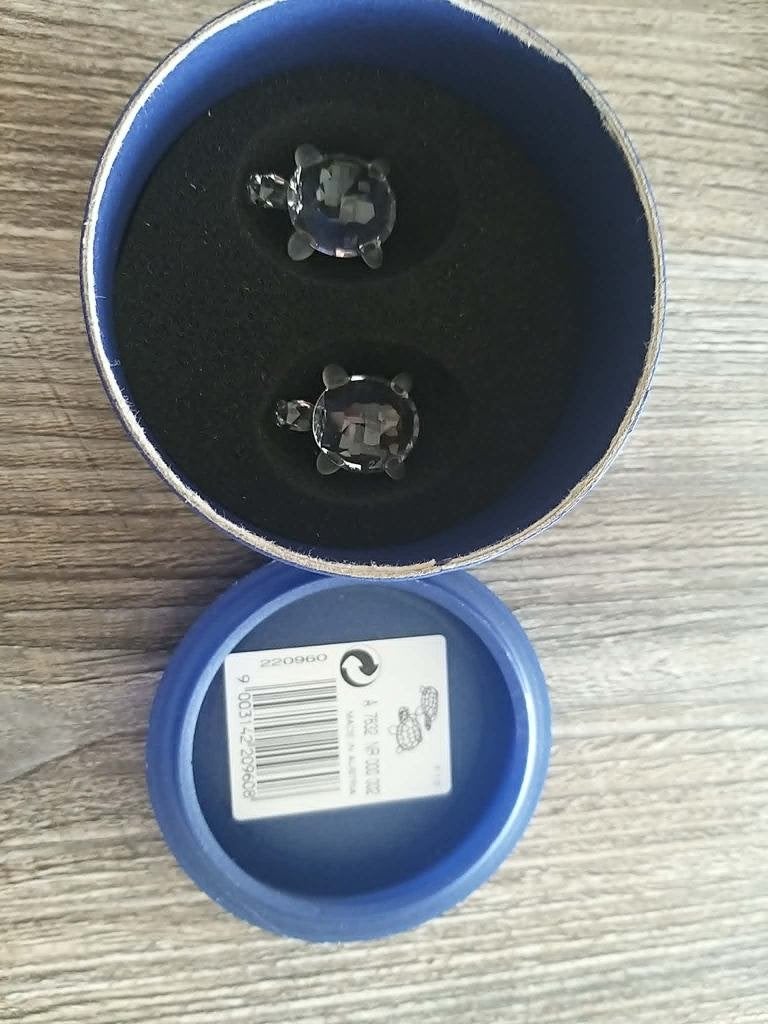Swarovsi beeldjes schildpadjes, Ophalen of Verzenden, Zo goed als nieuw, Glas