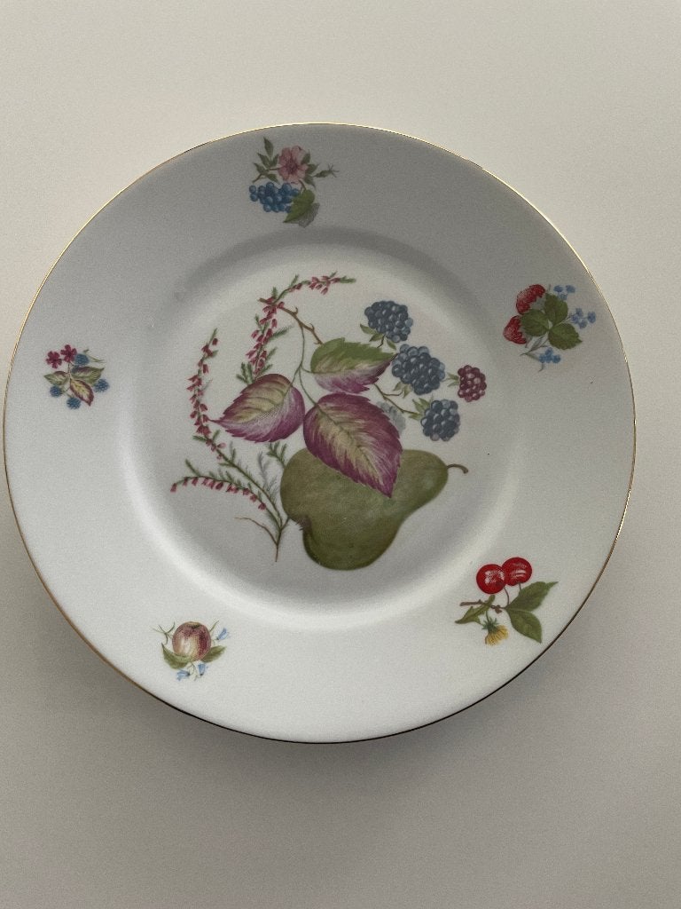 Vintage Belgisch porseleinen bord La Reine, Ophalen