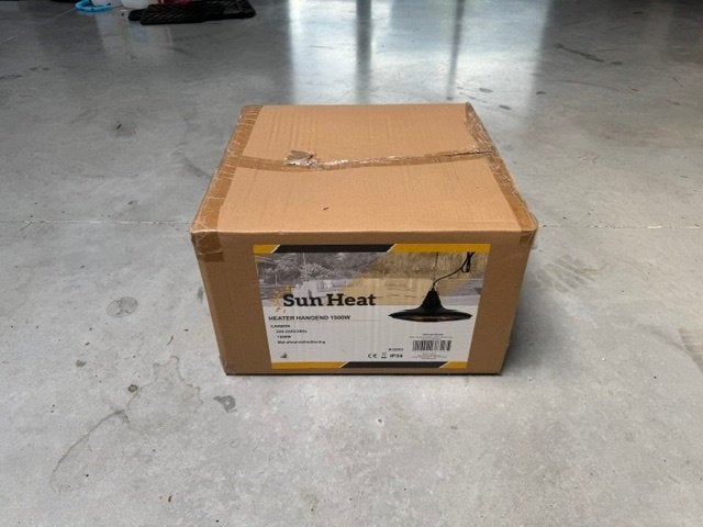 Sun Heater Hangend 1500W, Tuin en Terras, Terrasverwarmers, Ophalen, Nieuw, Elektrisch, Plafond