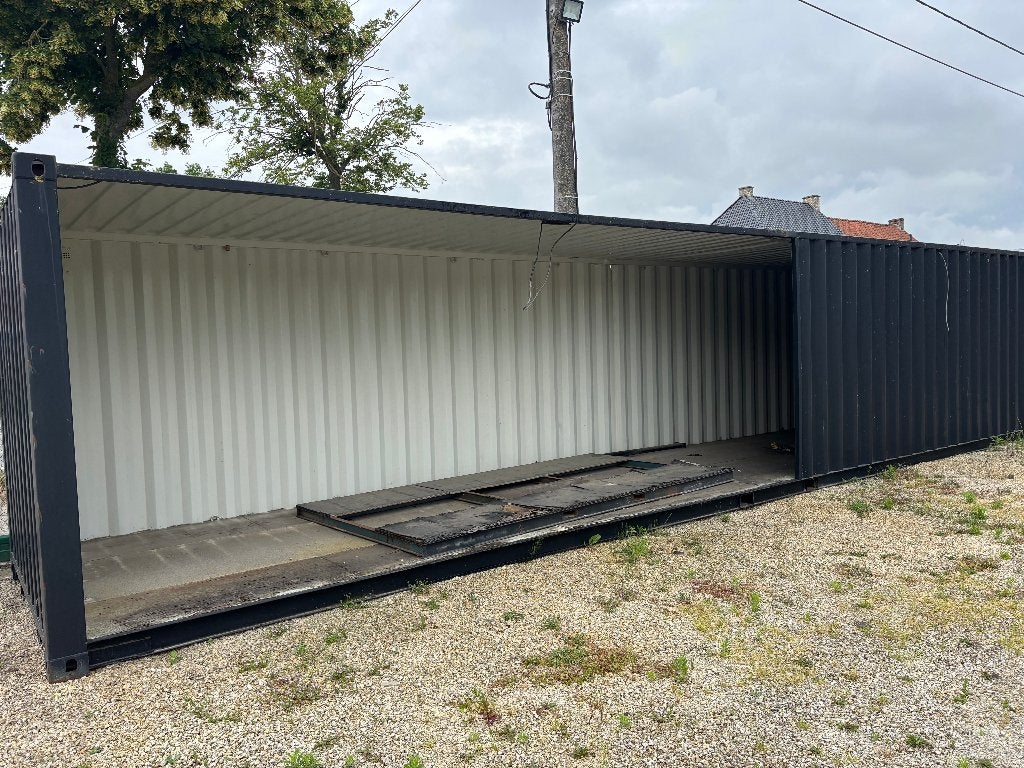 20 ft container en 40 ft container, Ophalen