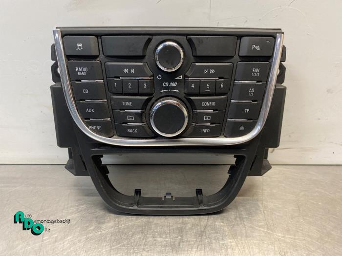 Panneau commande radio d'un Opel Meriva (Meriva B 10-), -, Opel, 3 mois de garantie, Utilisé