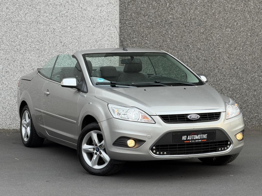 FORD FOCUS CABRIO • 1.6i AIRCO • PARKEERSENSOR • ZETELVERW, Auto's, Stof, 4 cilinders, Cabriolet, Handgeschakeld