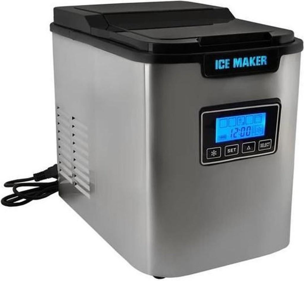 IJsblokjesmachine Malatec Ice Maker 12 kg. per 24 uur., Ophalen, Zo goed als nieuw, Zelfvriezend