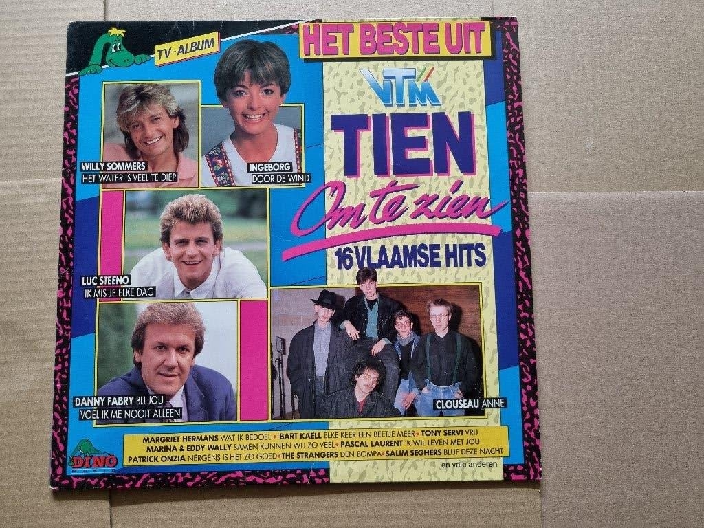 Lot van 10 Nederlandstalige Vinyl/Lp's - Tien m te zien ..., LP, Gebruikt, Overige genres, Ophalen of Verzenden