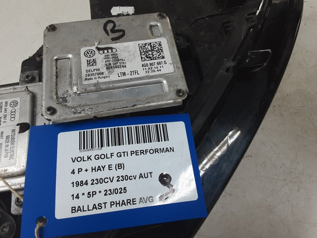 BALLAST DE PHARE XENON GAUCHE Golf VII (AUA) (4G0907697G), Autos : Pièces & Accessoires, Volkswagen, Mevr. I. Hauben, Utilisé